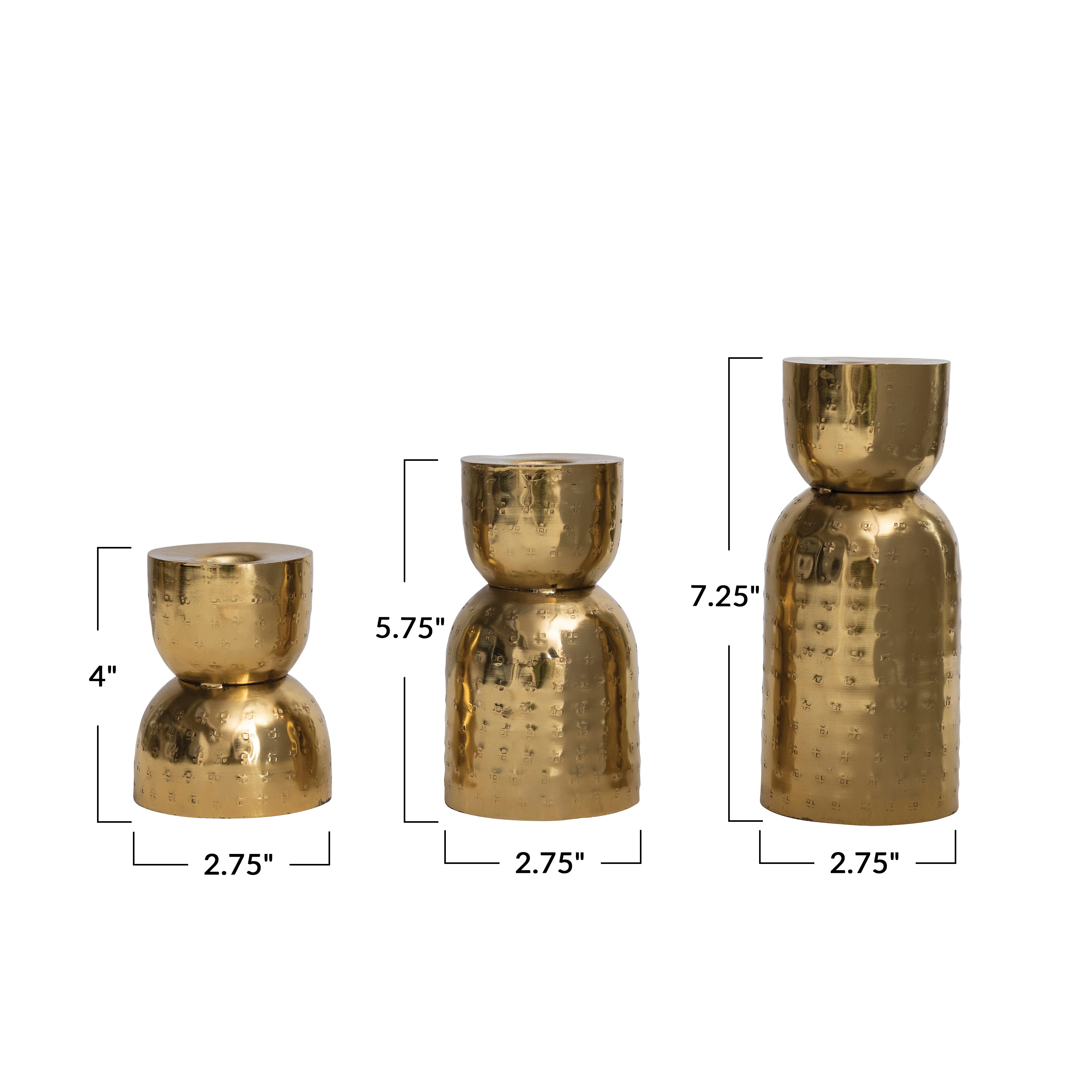 Trusty Trio- Taper Candle Holder Set