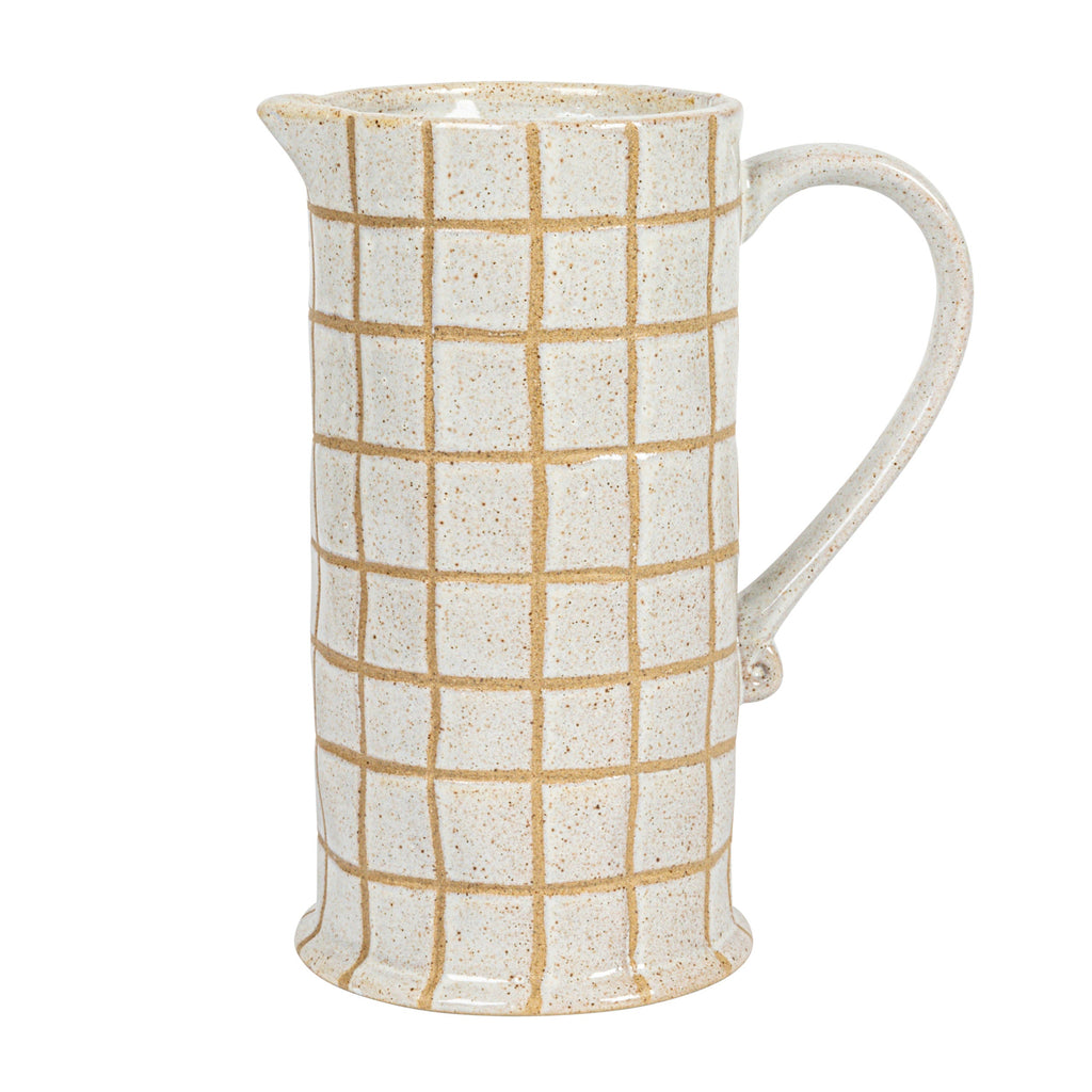Off the Grid Stoneware Pitcher