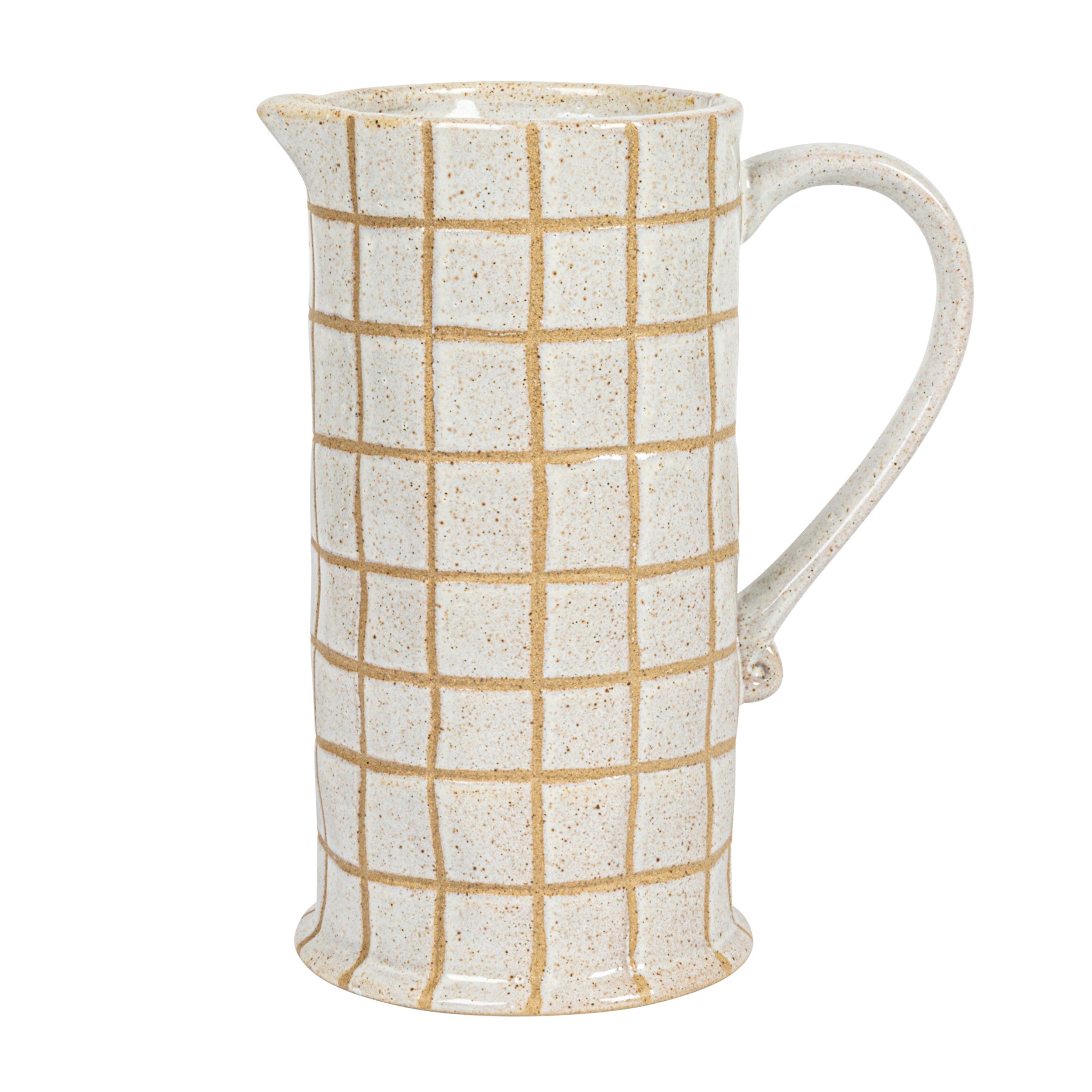 Off the Grid Stoneware Pitcher