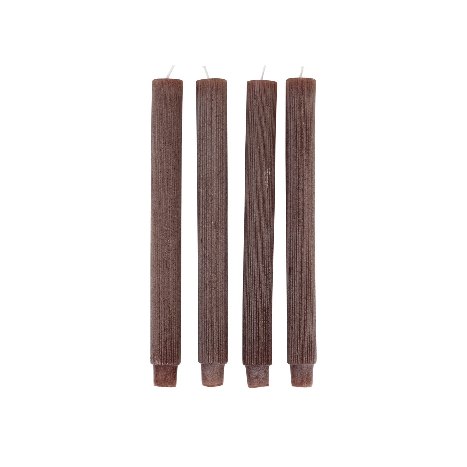Pleated Taper Candle