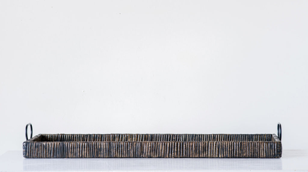 Tava Woven Rattan Tray