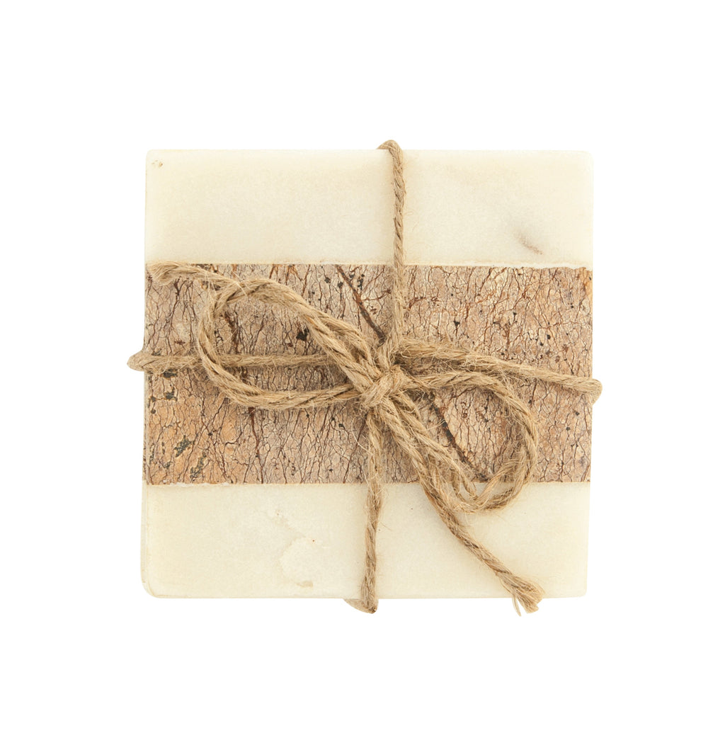 Two Tone Marble Coasters