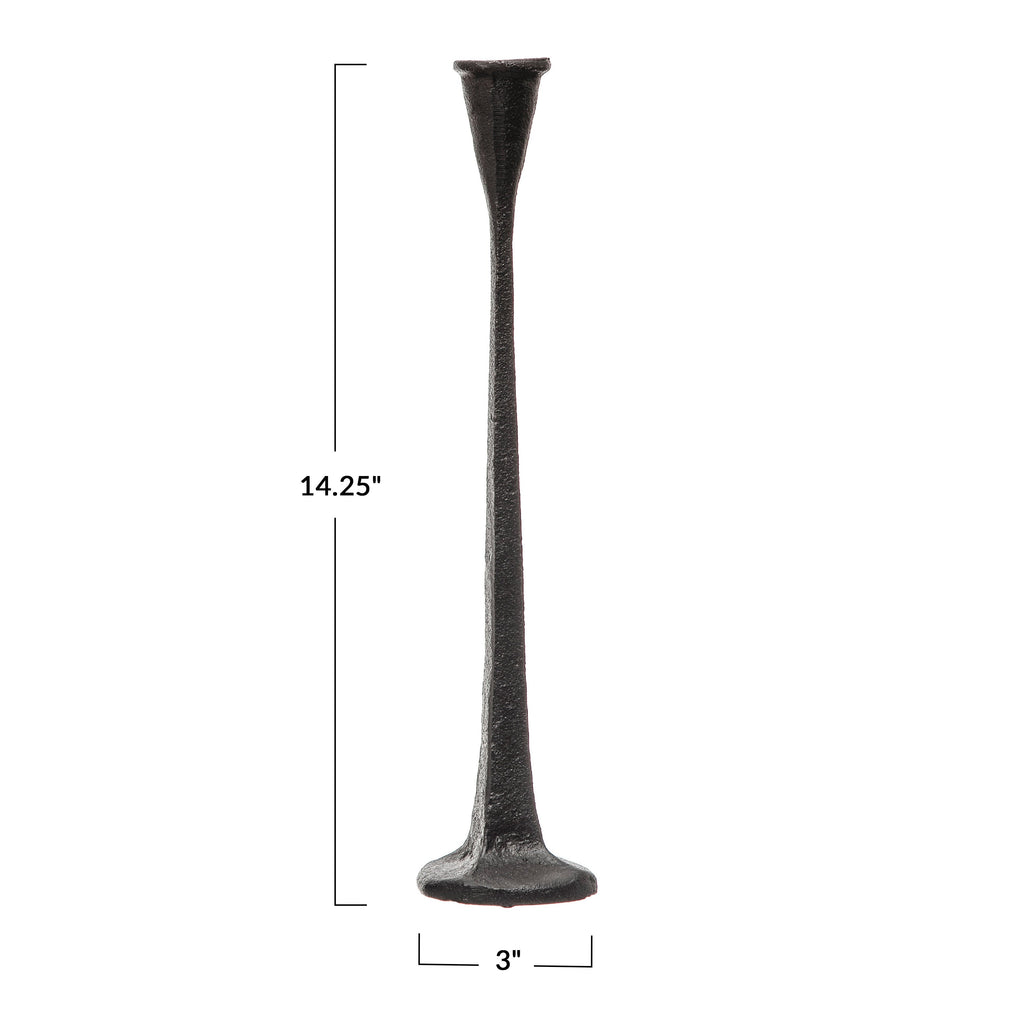 Cast Iron Candle Holder