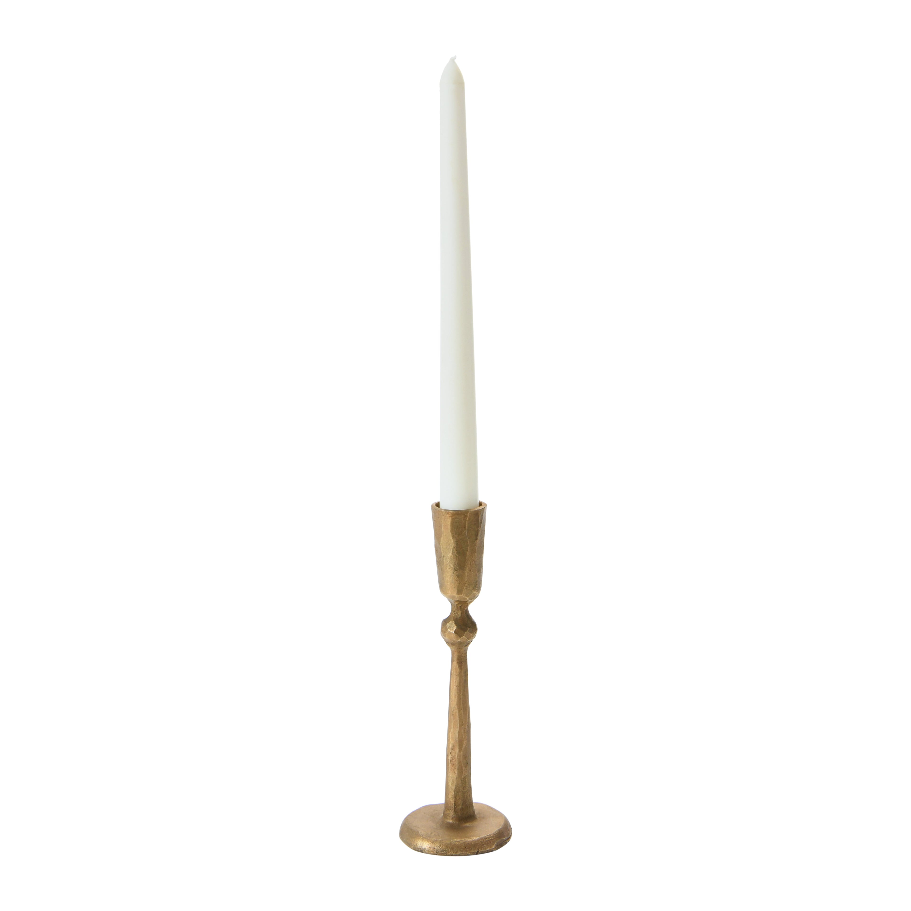 Antique Brass Taper Candle Holder