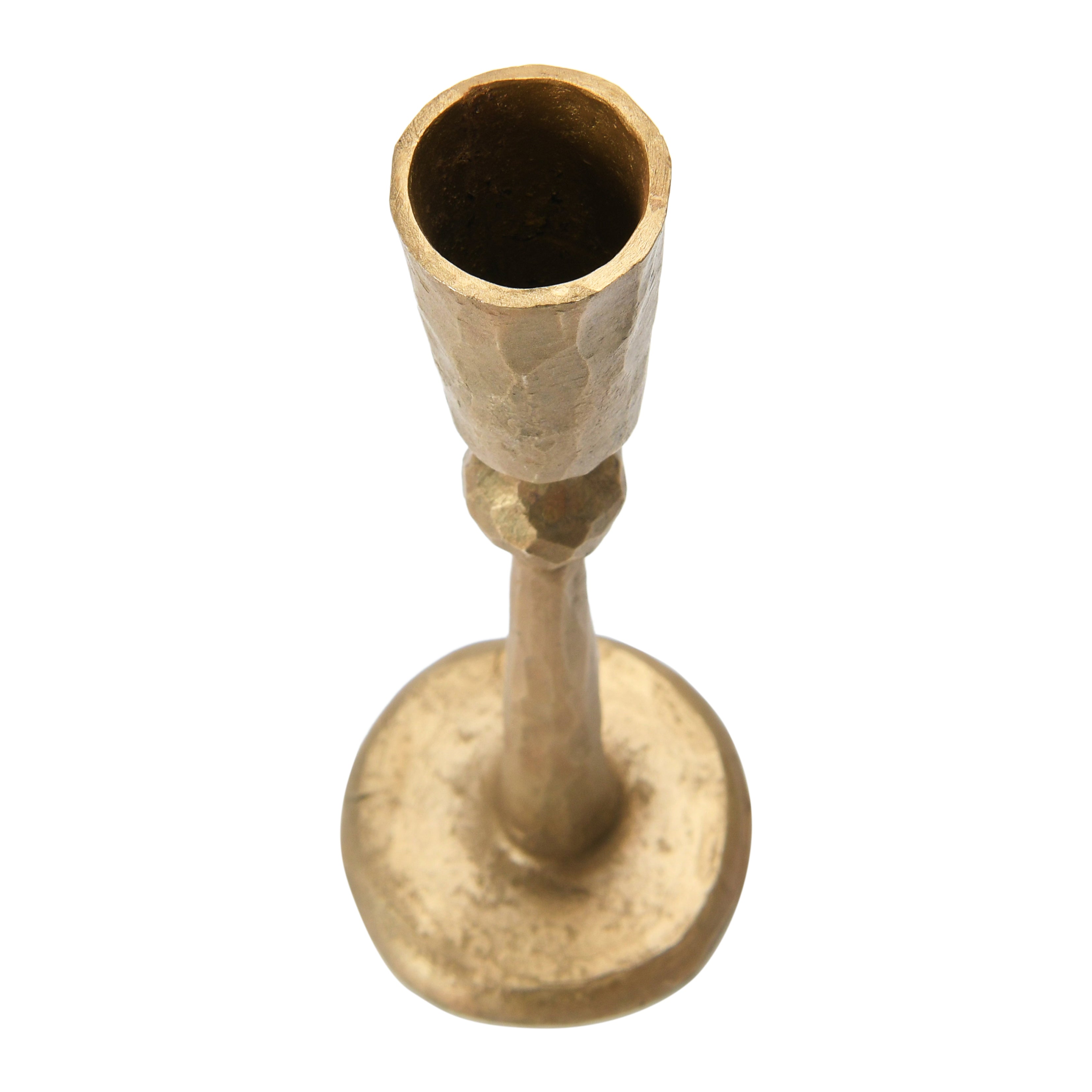 Antique Brass Taper Candle Holder