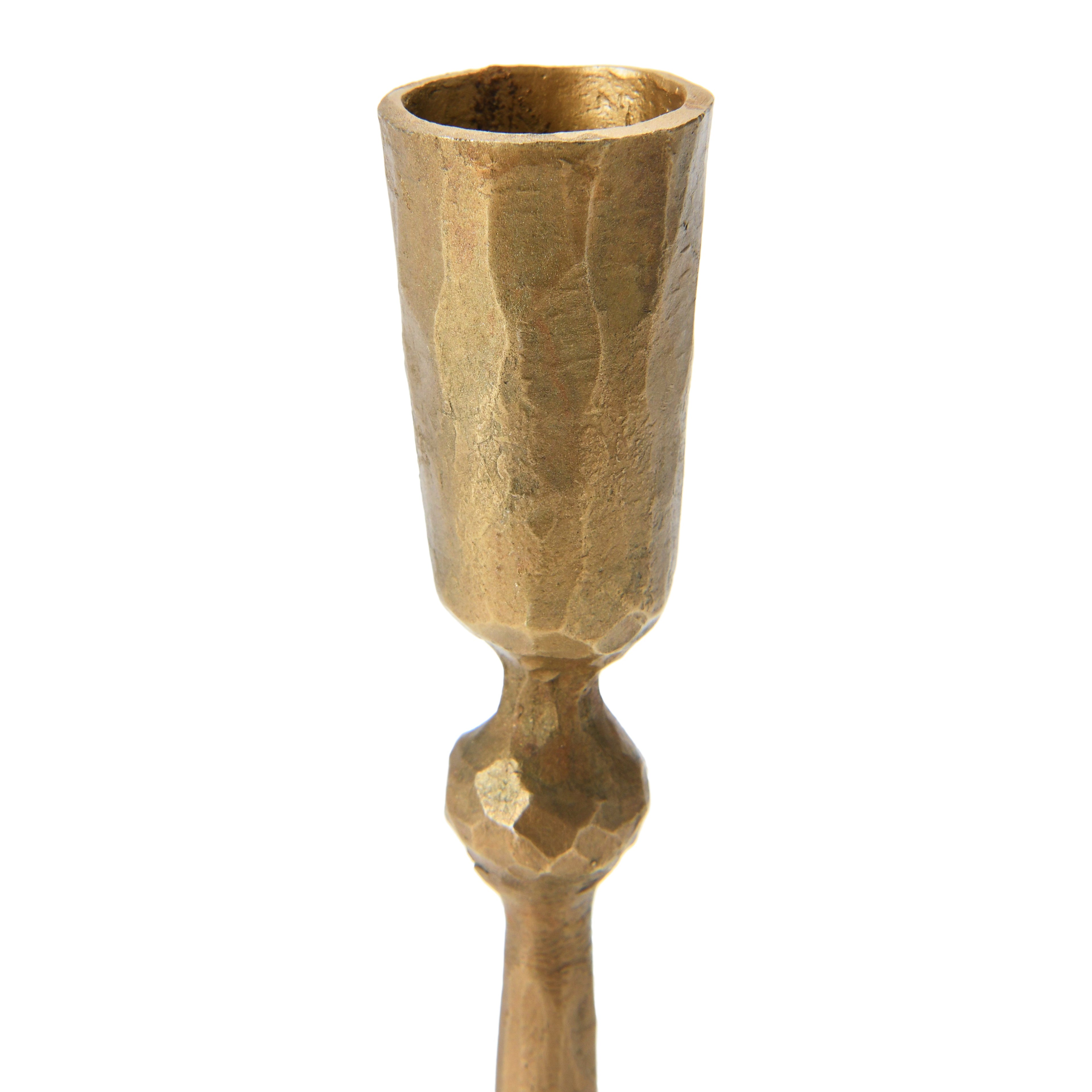 Antique Brass Taper Candle Holder