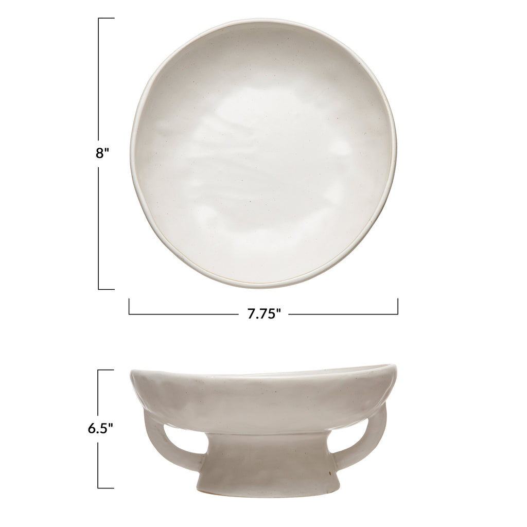 Santorini Footed Bowl