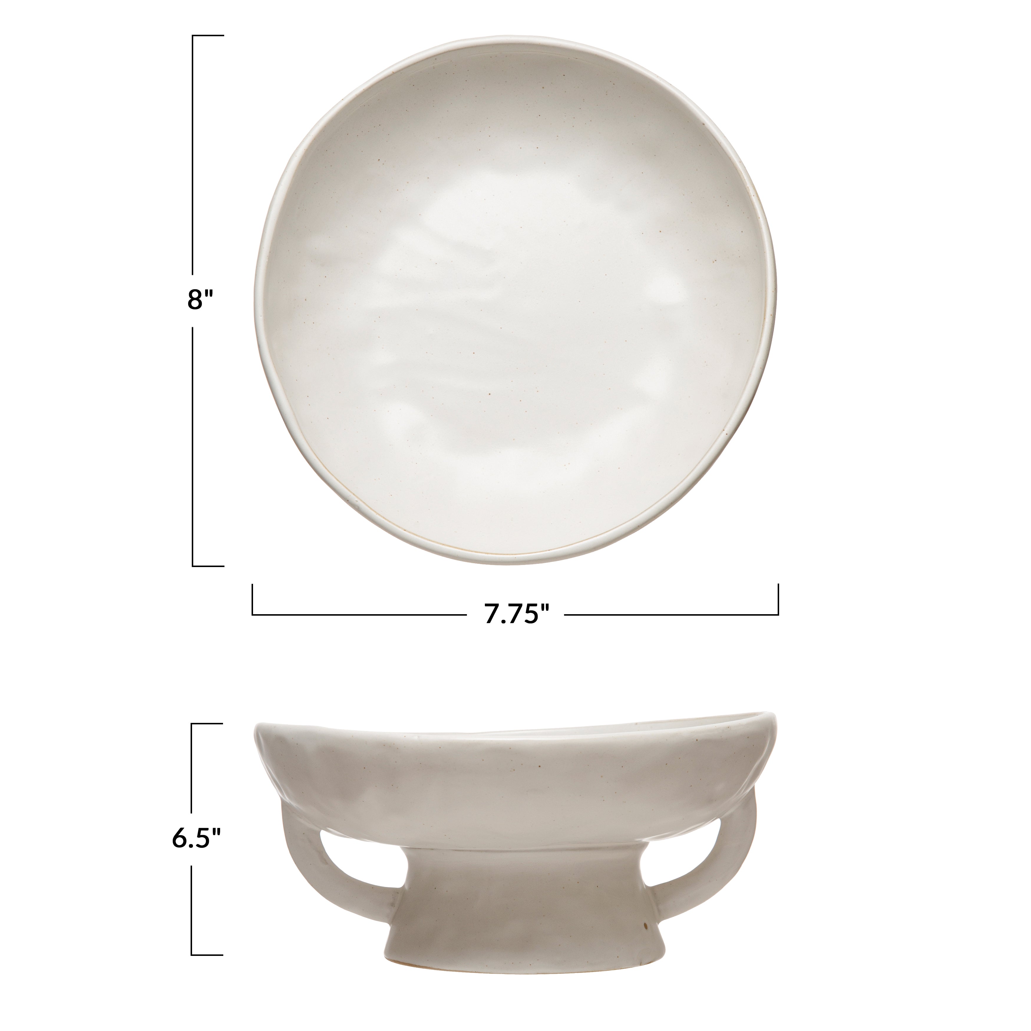 Santorini Footed Bowl