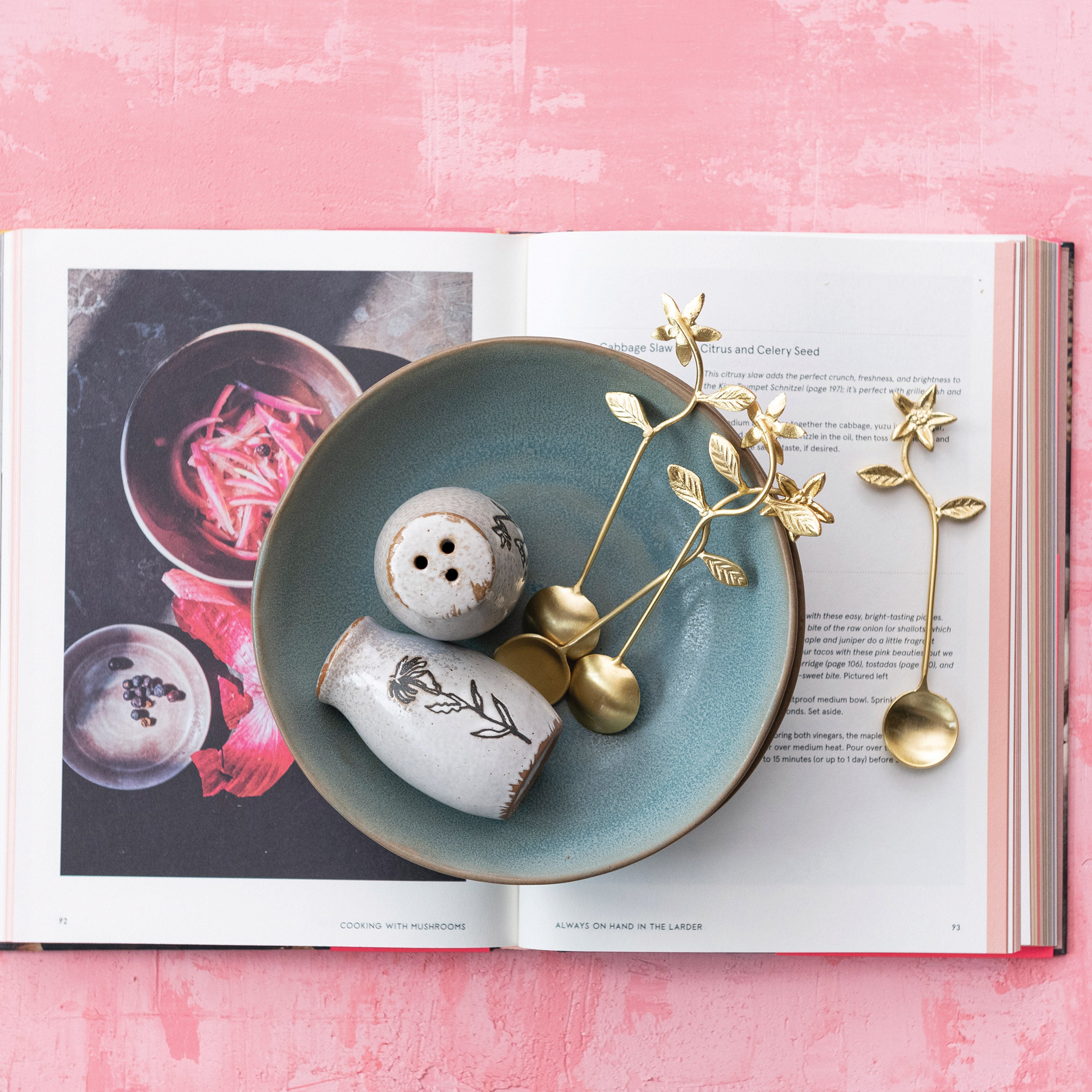 Mini Brass Stir Spoons
