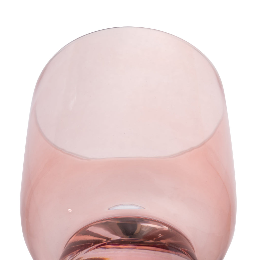 Hand Blown Footed Drinking Glasses