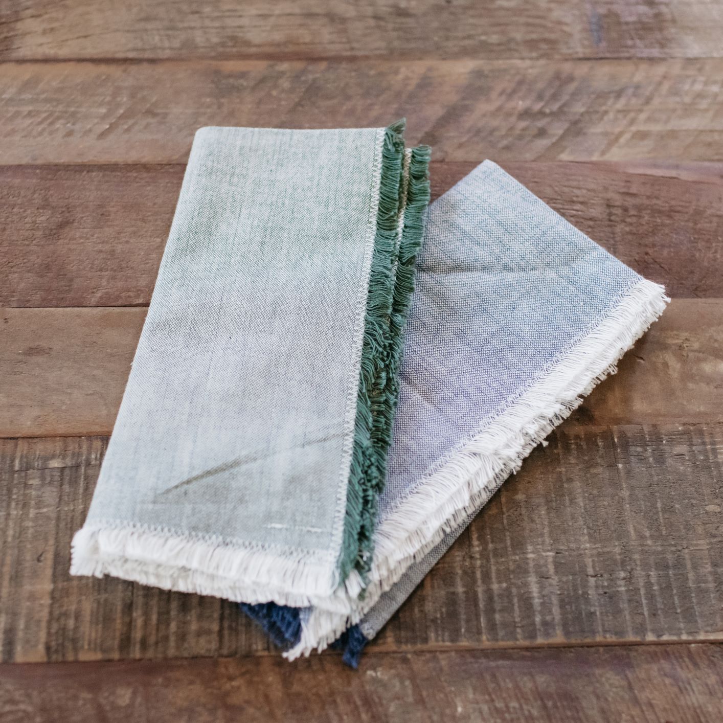 Chambray Heirloom Napkins