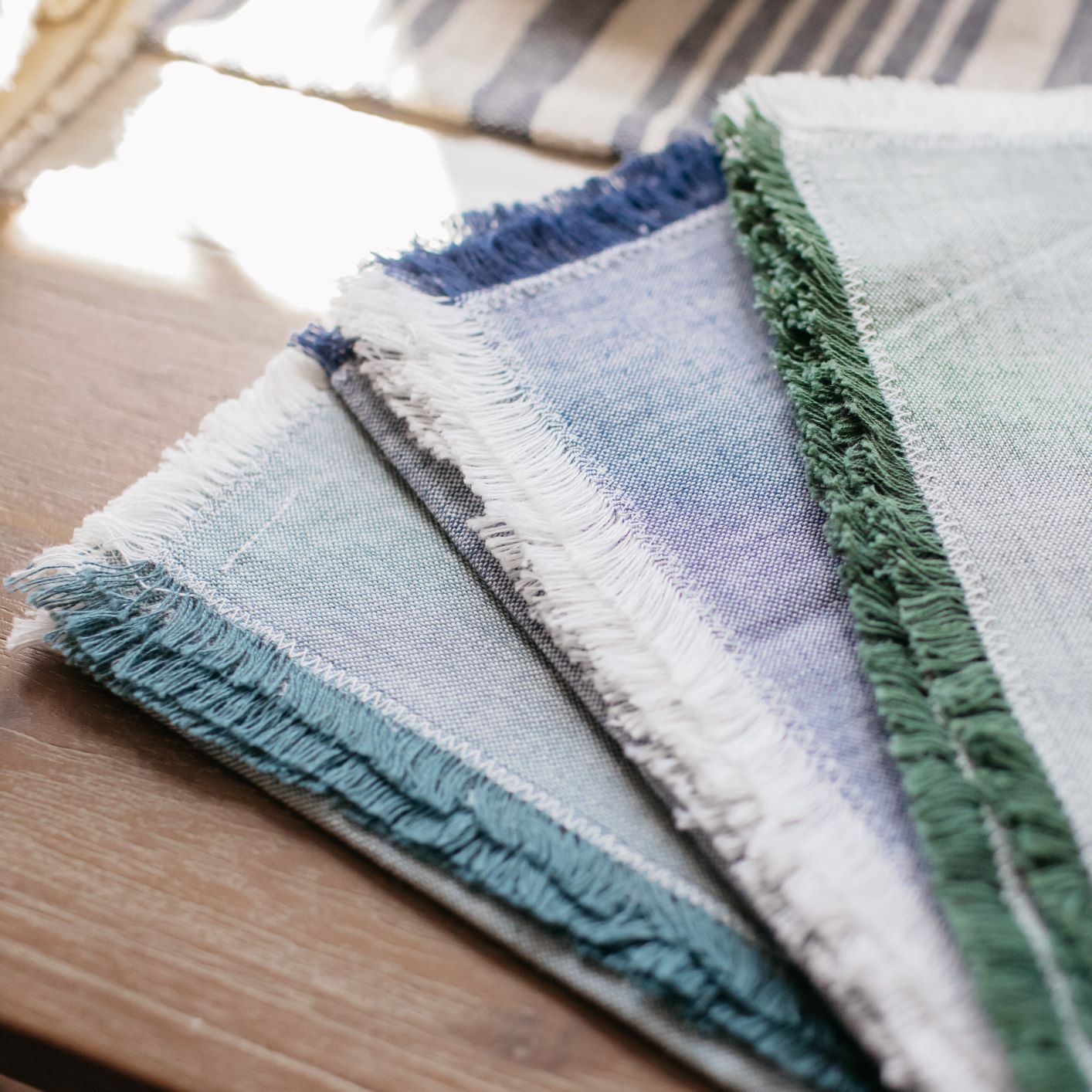 Chambray Heirloom Napkins