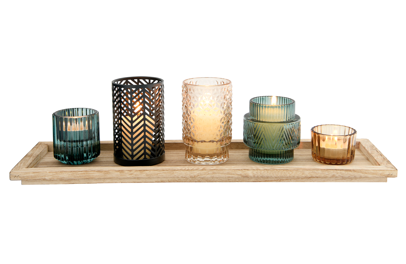 Eclectic Embossed Votive/Tealight Holders